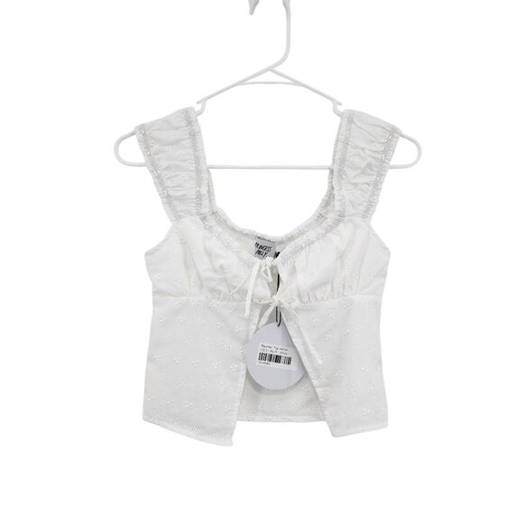 Princess Polly Women's Raymen Sleeveless Top - 2 - Picture 1 of 8